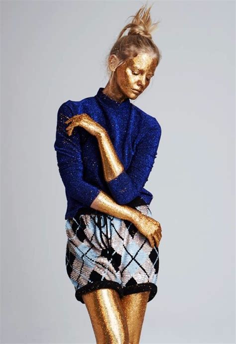 Marloes Horst Has The Shine Factor In Glamour Netherlands September