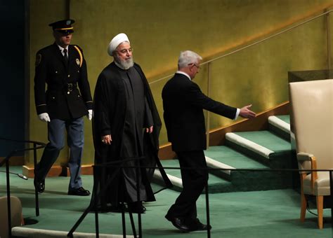 Photos Irans Rouhani Delivers His Speech To Un General Assembly
