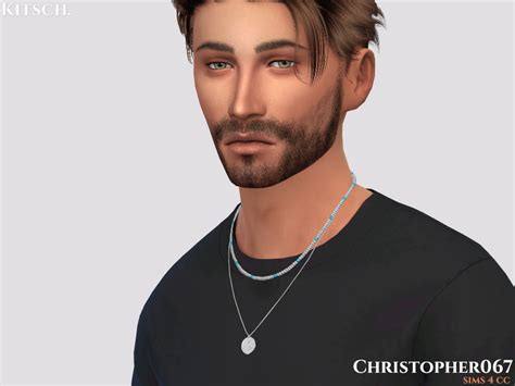 The Sims Resource Kitsch Necklace Male Christopher067