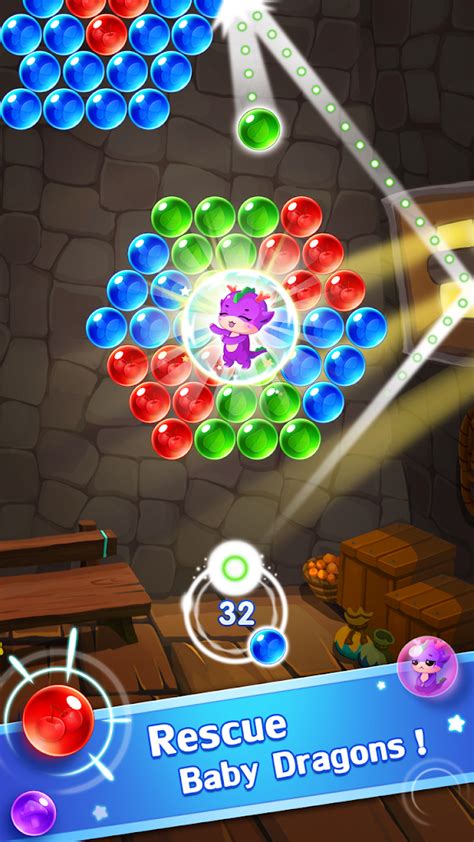 Al descargar bubble shooter en pc con noxplayer, los jugadores pueden utilizar el control del teclado inteligente para liberar la habilidad o controlar al personaje y ejecutar el juego en una pantalla más grande con gráficos de alta calidad. Bubble Shooter Genies para Android - Apk Descargar