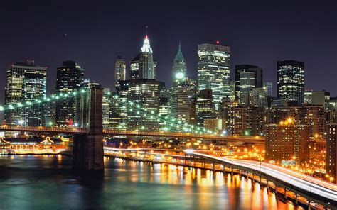 Download New York At Night Wallpaper By Aburke New York Night