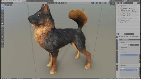 How To Create Fur For Games In Blender With Hair Tool Youtube