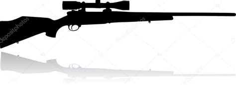 Sniper Scope Rifle Stock Vector Image By ©humpkin 19420039