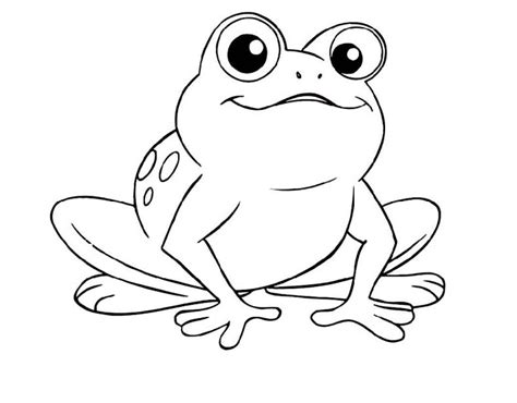 31 Frog Coloring Pages Cute Background Color Pages Collection