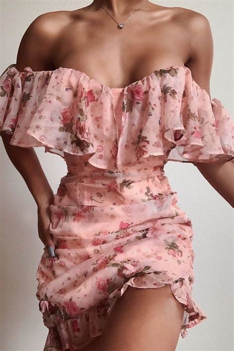 femme fatale on twitter floral dresses… looks chic looks style pink outfits cute outfits