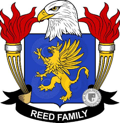 Reed Familia Heráldica Genealogía Escudo Reed