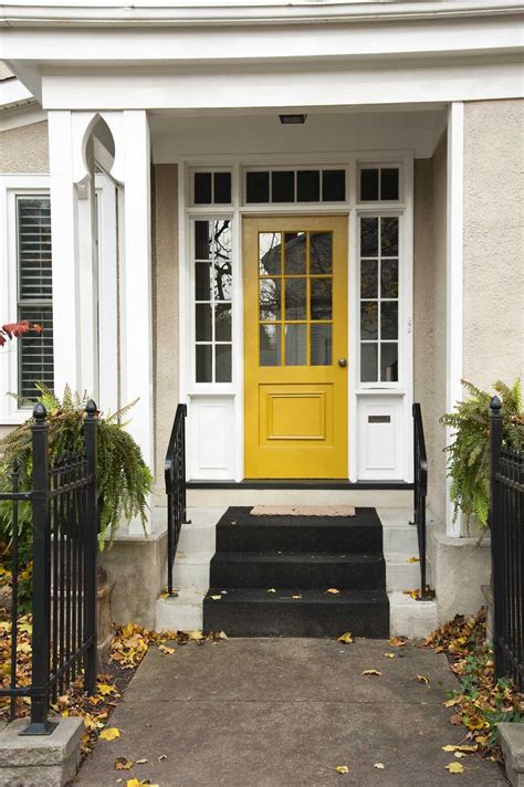 8 Eye Catching Yellow Front Doors