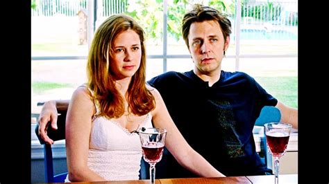 Anyway, that's the completely honest truth: James Gunn and ex-wife Jenna Fischer - YouTube