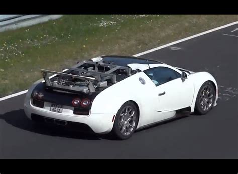 We don't intend to display any copyright protected images. Video: New Bugatti Veyron prototype spotted, hybrid ...