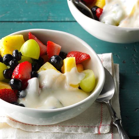 Yogurt And Honey Fruit Cups Recipe Taste Of Home