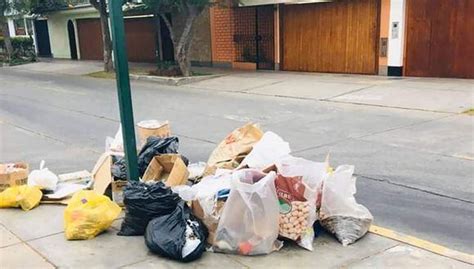 Sucesos Surco Reportan Falta De Recojo De Basura En Calles Del