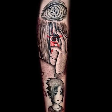 129 Stunning Sharingan Tattoos That Will Bring Back Your Childhood