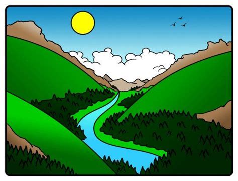 Cartoon Valley Step By Step Drawing Lesson Cartoon Valley Cartoon