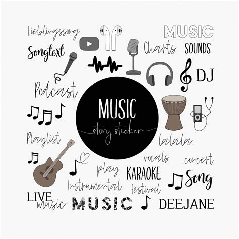 If you have not added music to your stories before, it open you instagram app and go to your profile. 60+ Instagram Story Sticker | Set Music | ideen|loft ...
