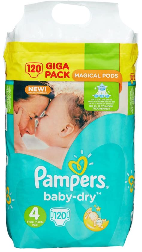 Kjøp Pampers Pampers Bleie Baby Dry Str4 8 16kg