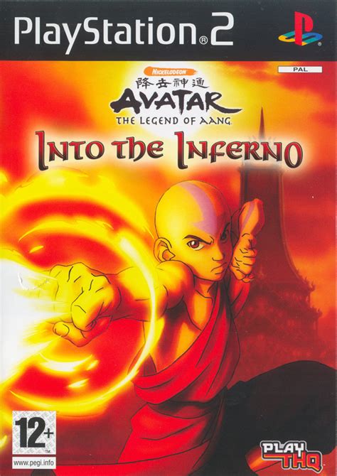 Avatar The Legend Of Aang Into The Inferno Europe Ps2 Iso Cdromance