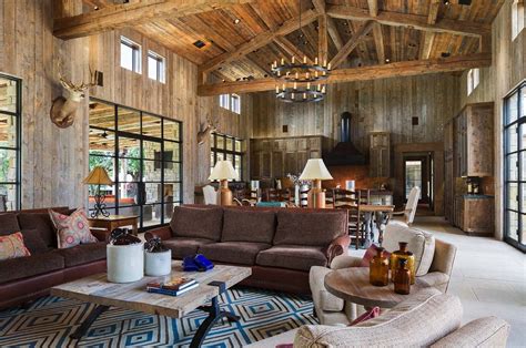 Modern Rustic Barn Style Retreat In Texas Hill Country