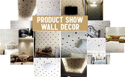 Nasmodo 3d Ceiling Wallpaper Tiles Panelfoam Wallpaper For Walls Self