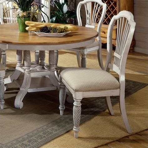 Customers thus have a variety of lots of. Hillsdale Wilshire Fabric Dining Chair in Antique White ...