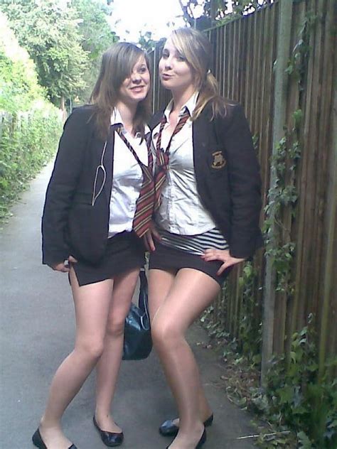 Schoolgirl Candid Pantyhose