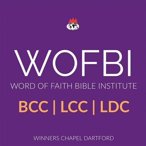 Great News Wofbi Word Of Faith Bible Institute Will Be Taking Place