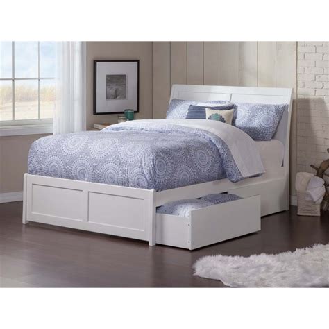 A king size storage bed is the ultimate luxury, since it provides plenty of sleeping space and storage — enough for the whole family! Atlantic Furniture Portland Twin XL Storage Platform Bed ...