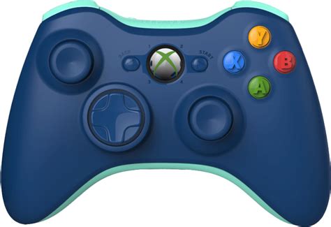 Wireless Controller Limited Blue Xbox 360pwned Buy From Pwned