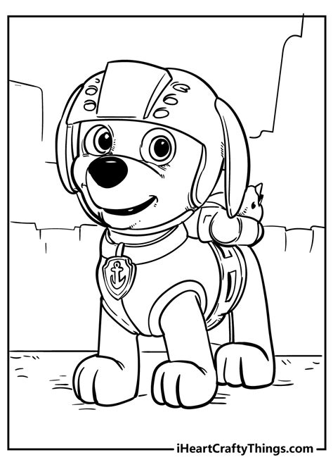 Printable Paw Patrol Coloring Pages