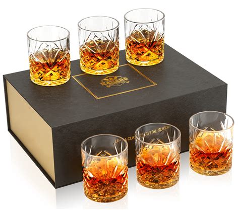 Buy Kanars Whisky Glasses Set No Lead Crystal Whiskey Glasses Ts For Men Unique