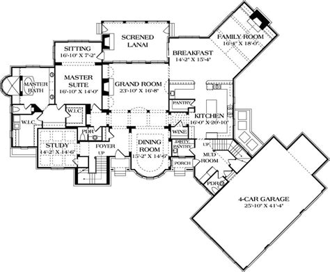 Garage House Plans House Floor Plans French Cottage French Country