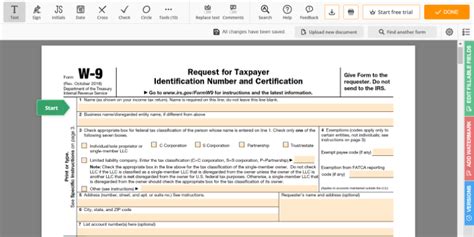 Irs Form W 9 ⮚ Blank Federal W9 Tax Form For 2023 Printable Pdf And Free