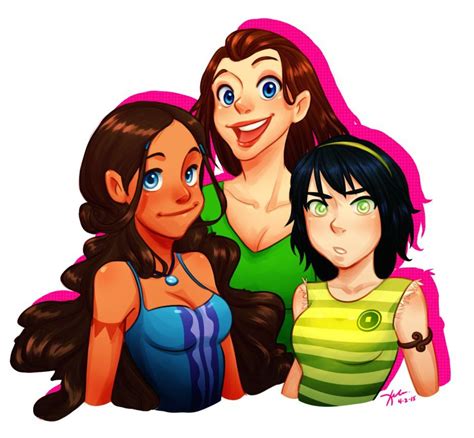 Girls Of The Gaang By On Deviantart