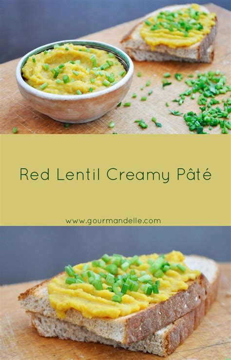 Need some reasons to try these lentil recipes besides the fact that lentils are convenient, affordable, and can be turned into a delicious, healthy meal in minutes? Red Lentil Creamy Pâté | Recipe | Pate recipes, Food ...