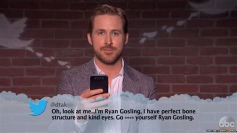 Oscars Stars Read Out Mean Tweets Of Themselves From Jimmy Kimmel Show Bbc News