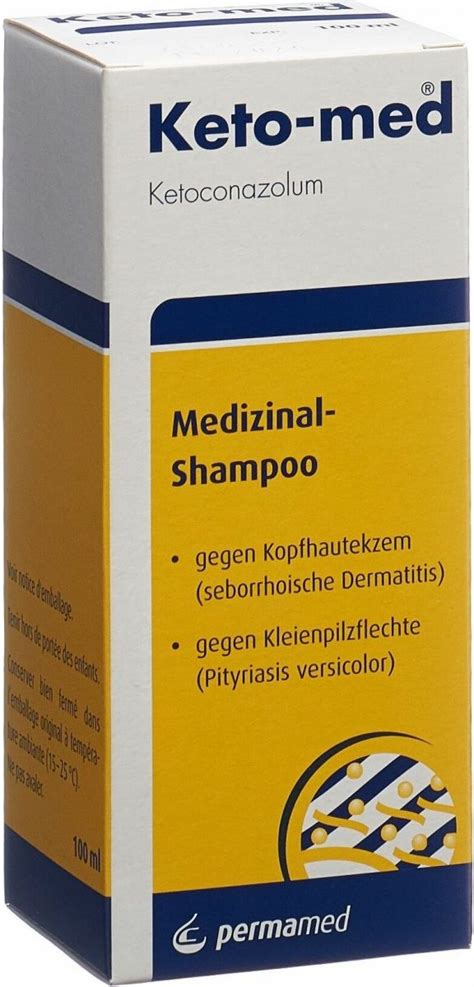 Keto Med Shampoo Mg G Flasche Ml In Der Adler Apotheke