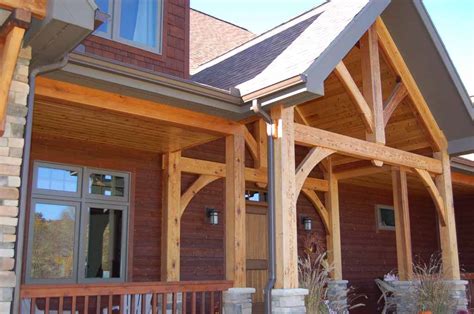 Timber Frame Porches Gallery Atlantic Timberframes Mercer Pa