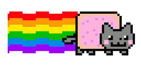 Nyan cat origins  original nyan cat . Pixilart - My new draw: Nyan cat by EvilMia