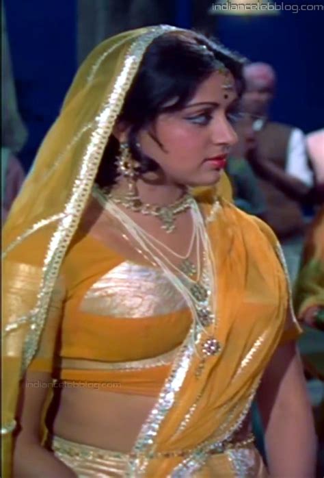 Hema Malini Bollywood Mb1 22 Hot Midriff Dress Hd Caps