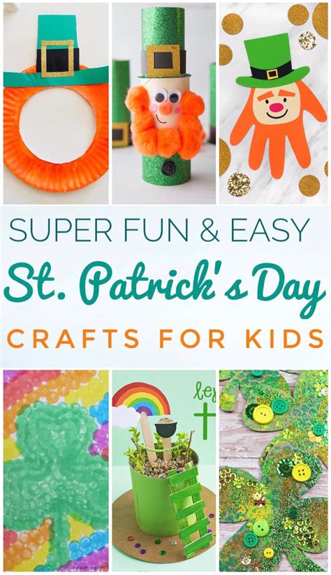 Super Fun St Patricks Day Crafts For Kids Glitter On A Dime