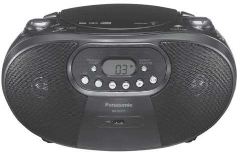 Panasonic Rx Du10gn K Portable Amfm Radio And Cd Player At The Good Guys