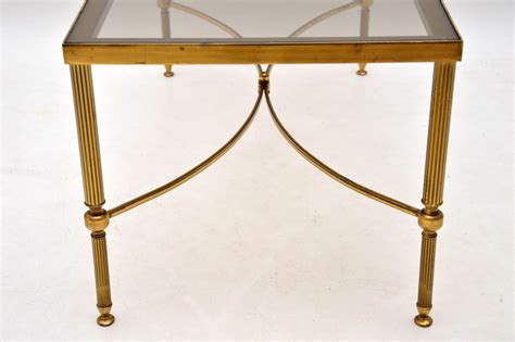 1960 S Vintage French Brass Coffee Table Retrospective Interiors
