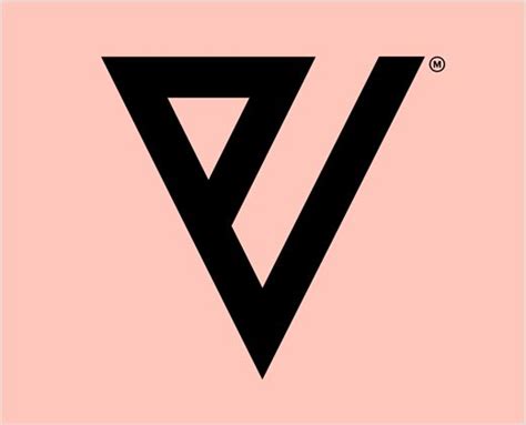 V Management V Logo Design Design Poster Identity Design Brand