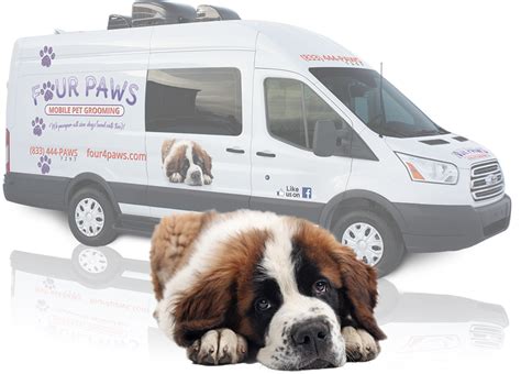 Find veterinarians and clinics in your area using our easy to use search tools. Four Paws Mobile Pet Grooming | Coming Soon to a Driveway ...