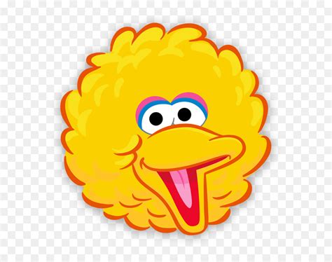 Yellow Bird Face Template Sesame Street Characters Sesame Street Big