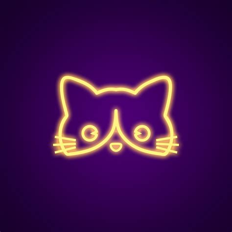 Cat Neon Light Aesthetic Neon Sign Neon Sign Neonize