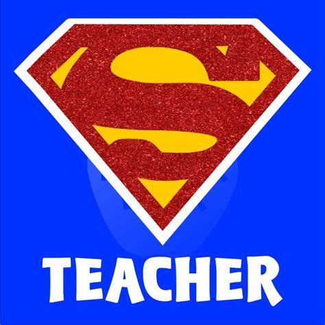 Instant Download Superman Svg Super Hero Svg School Svg Super Teacher