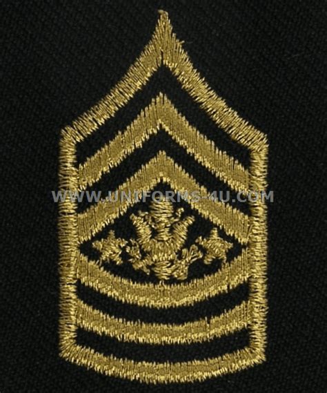 Us Army Sergeant Major Of The Army Shoulder Marks