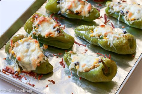 Vegetarian Stuffed Poblano Peppers Omg Lifestyle Blog