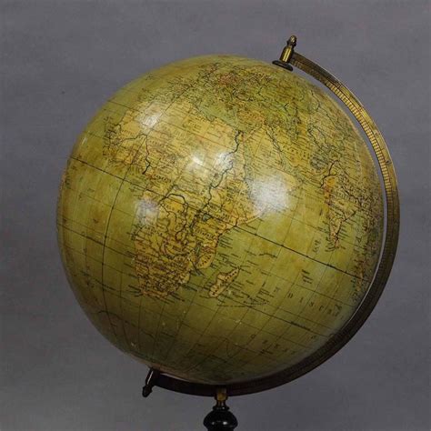 Antique Raeth Earth Globe Circa 1900 At 1stdibs