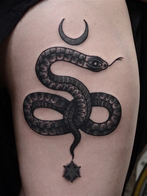 70 Best Healing Snake Tattoo Designs And Meanings Top Of 2019